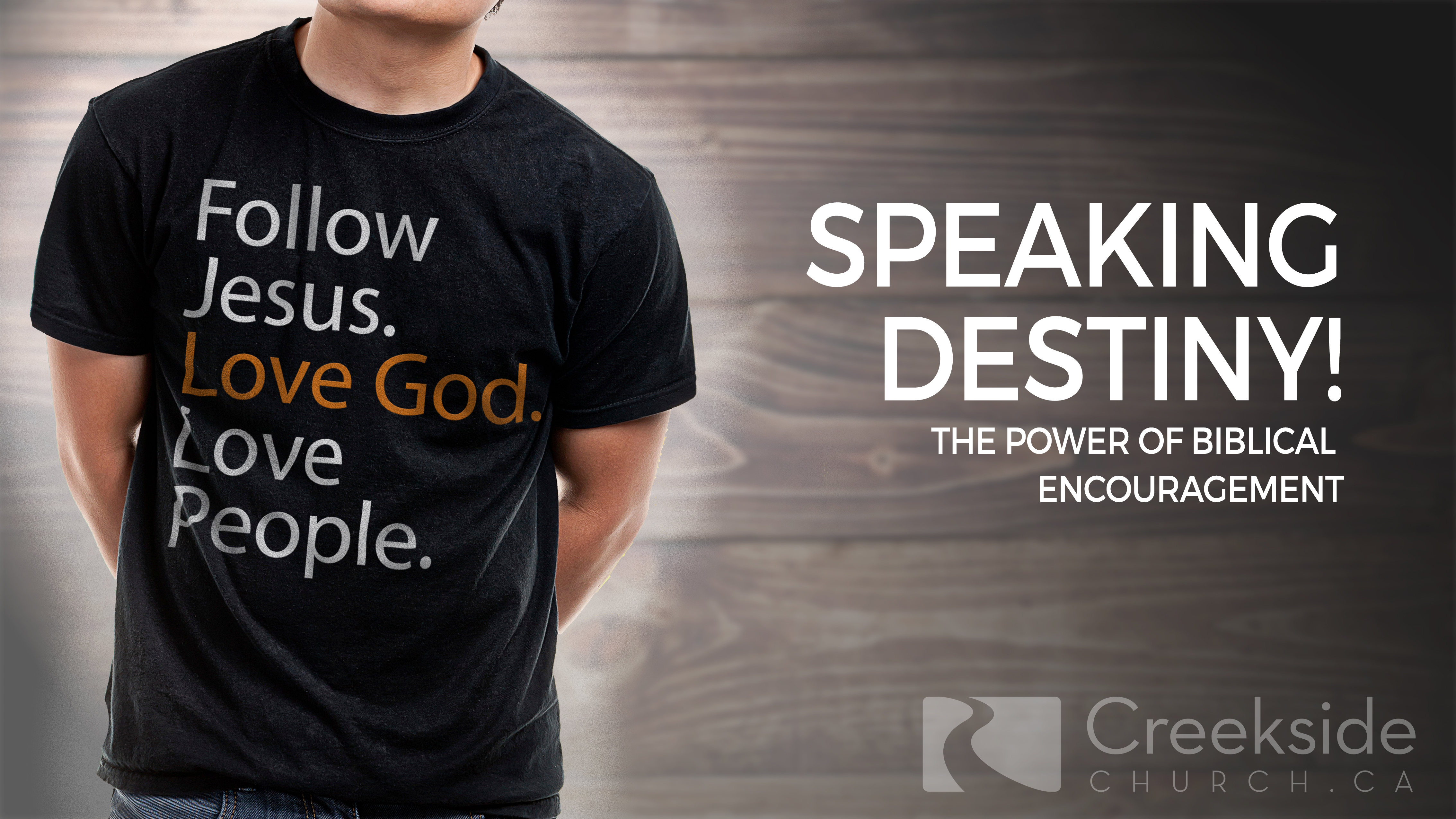Speaking Destiny - The Power of Biblical Encouragement Image