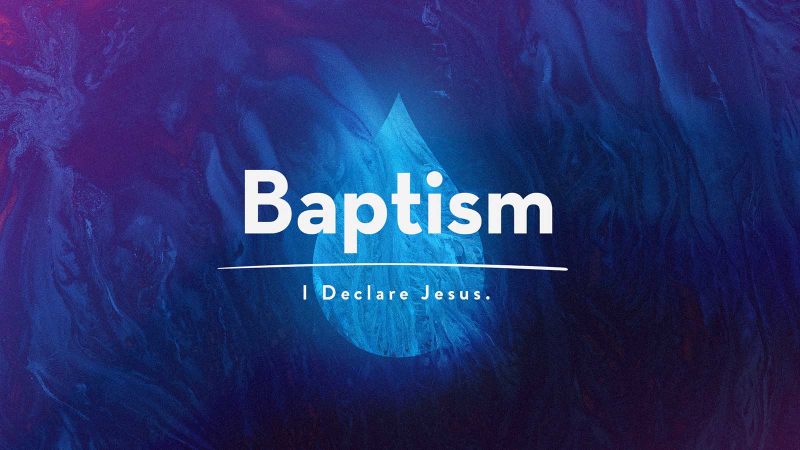 Baptism Sunday