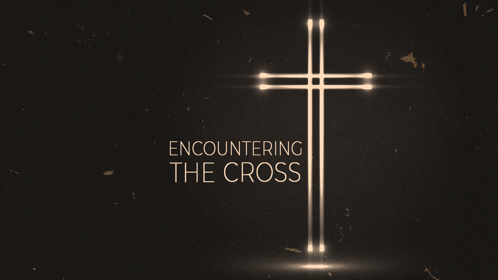 Encountering the Cross
